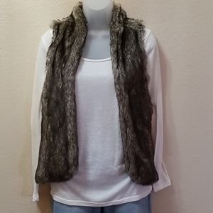 Maurices faux fur vest